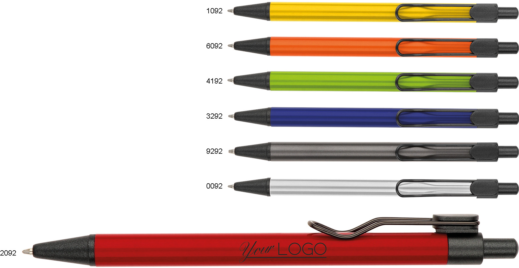 Gravírozott Alumínium golyóstoll - Conis